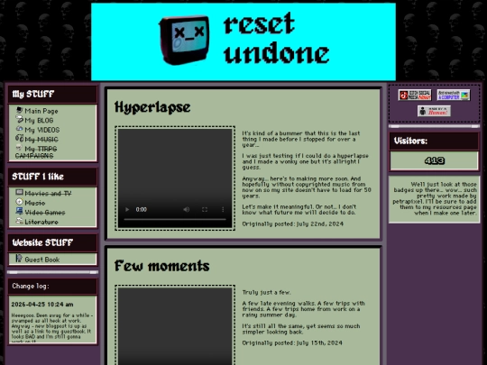 videos screenshot