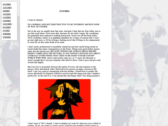 diary screenshot