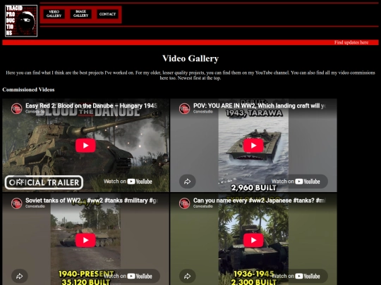 videogallery screenshot