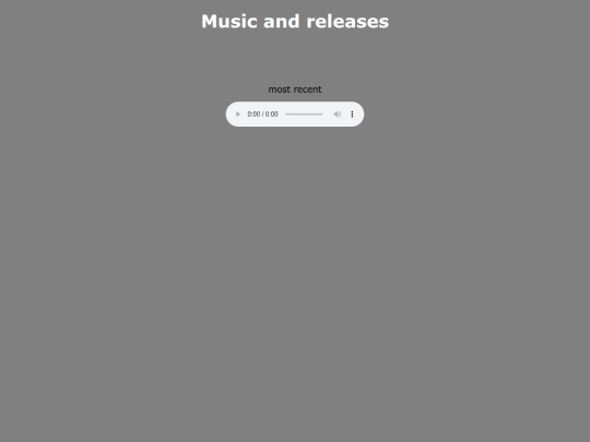 pages/music screenshot