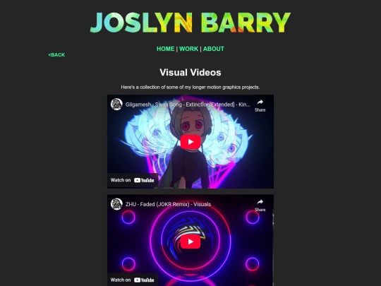visualvideos screenshot