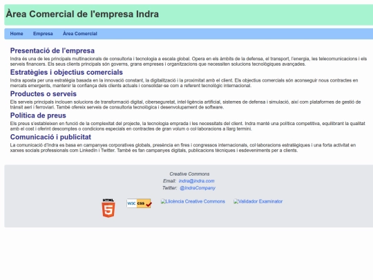 comercial screenshot
