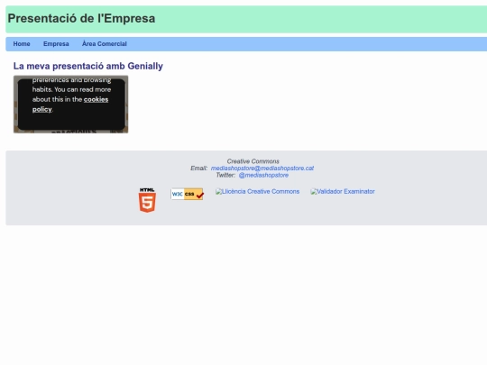 empresa screenshot