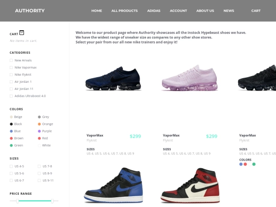 nike screenshot