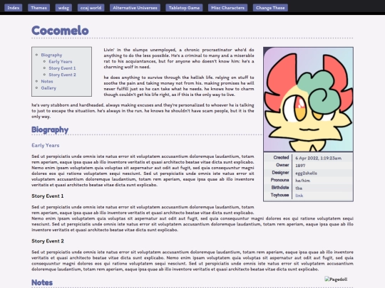 character/cocomelo screenshot