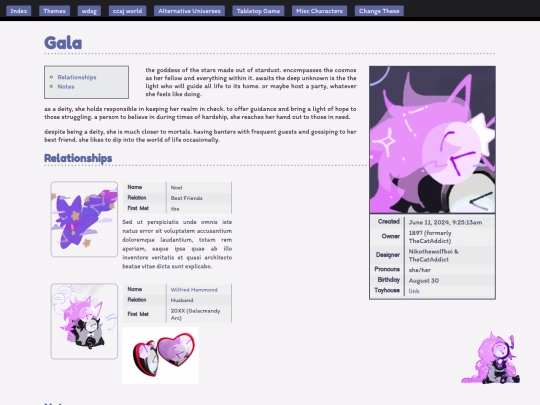 character/gala screenshot