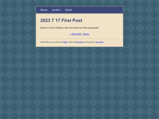 posts/2023-7-17-First-Post screenshot