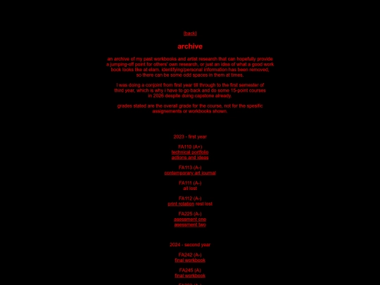 archive screenshot
