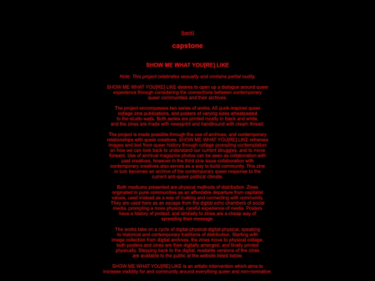 capstone screenshot