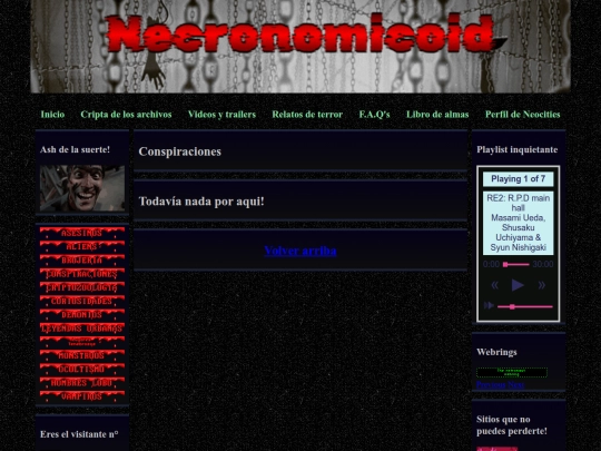 conspiraciones screenshot