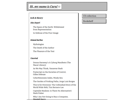 bookshelf screenshot