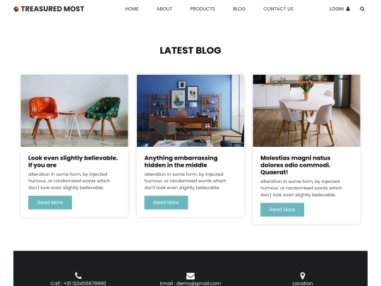 blog screenshot