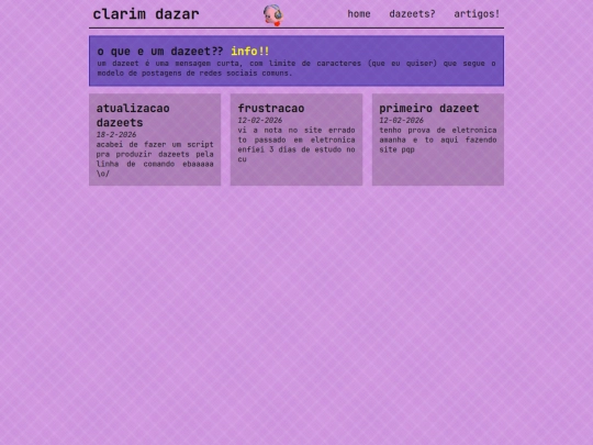 html/dazeets screenshot