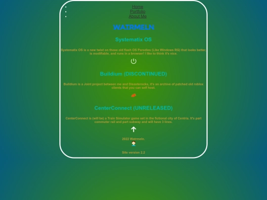 portfolio screenshot