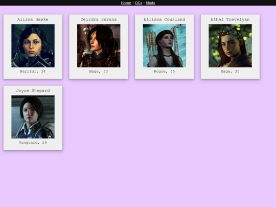 characters screenshot