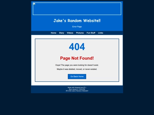 404 screenshot