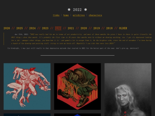 art-galleries/art-2022 screenshot