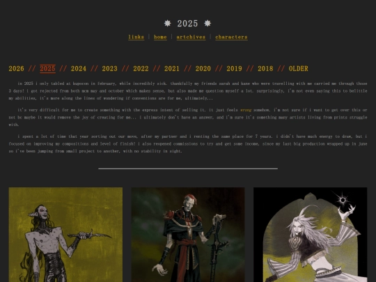 art-galleries/art-2025 screenshot