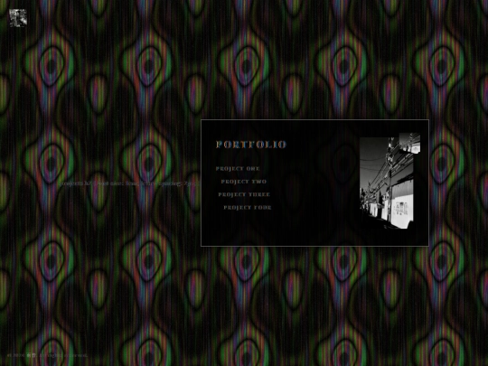 portfolio_landing screenshot