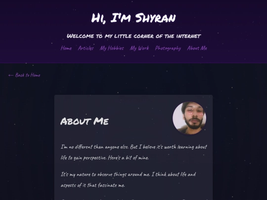 test screenshot