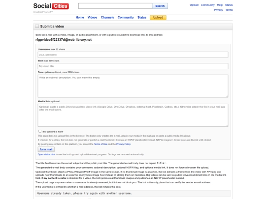 upload screenshot