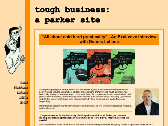 dennislehaneinterview screenshot