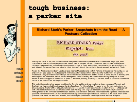 parkerpostcards screenshot