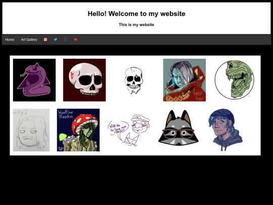 drew_art_gallery screenshot