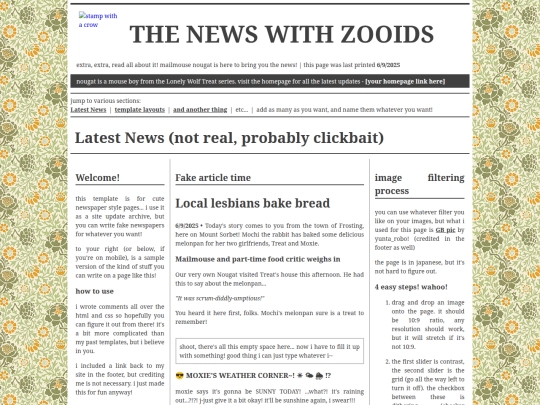 layouts/nougat example screenshot