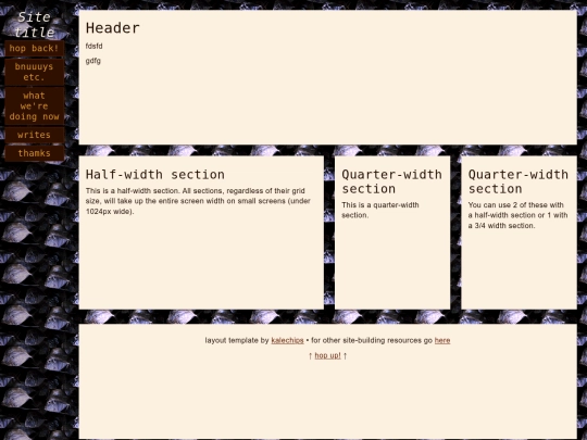 links screenshot