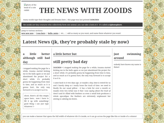 zooids-writes screenshot