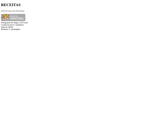 receitas screenshot