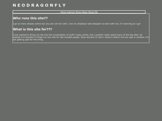 aboutme screenshot