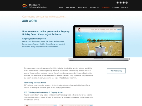 OurWork_RegencyCamp screenshot