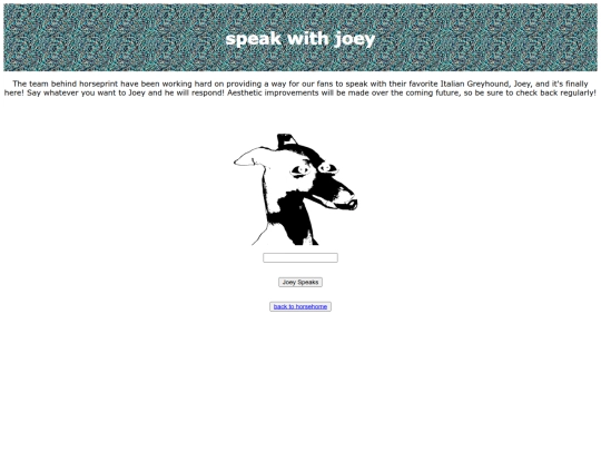 SpeakWithJoey screenshot