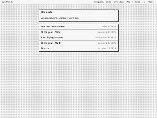blog screenshot