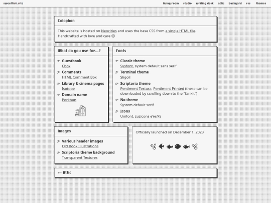 colophon screenshot