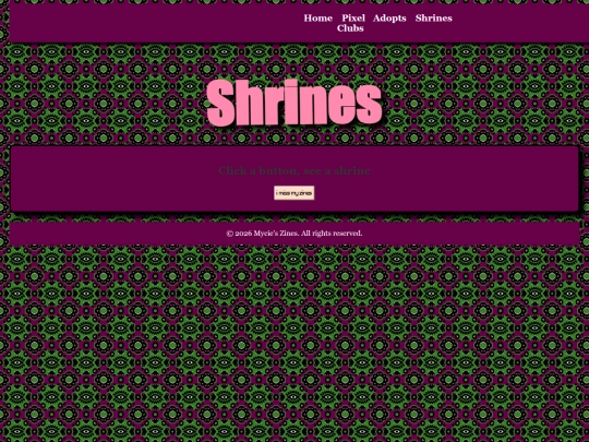 oldweb/shrines screenshot