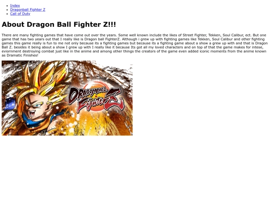 DragonballFighterZ screenshot