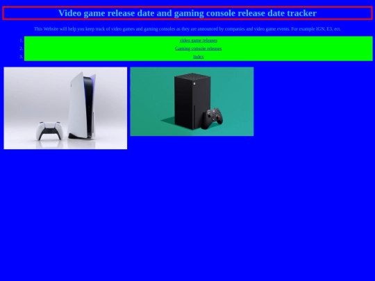 website project screenshot