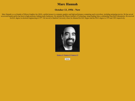 MarcHannah screenshot