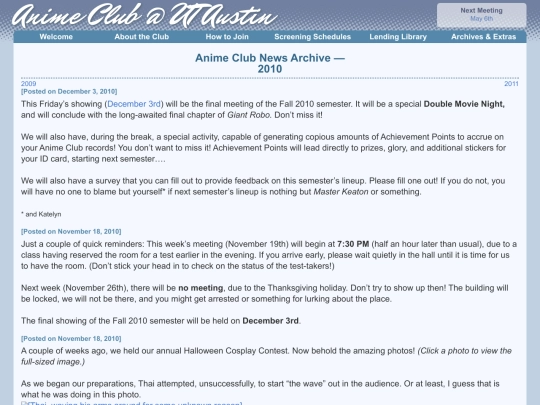 archives/news/2010 screenshot