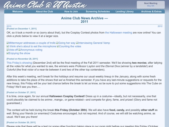 archives/news/2011 screenshot
