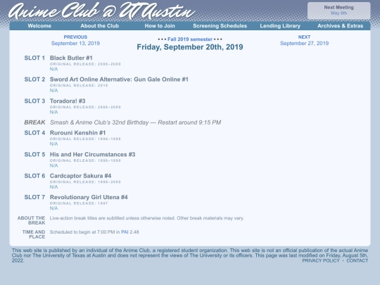 schedule/20190920 screenshot
