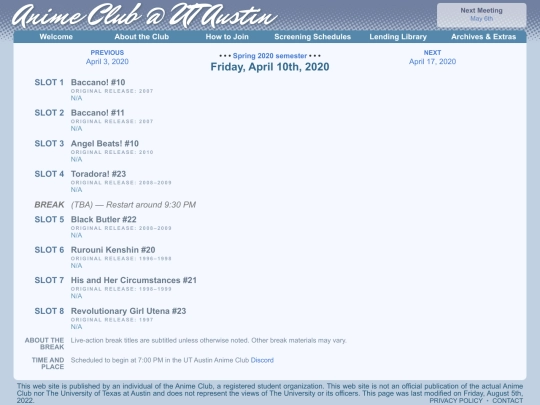 schedule/20200410 screenshot