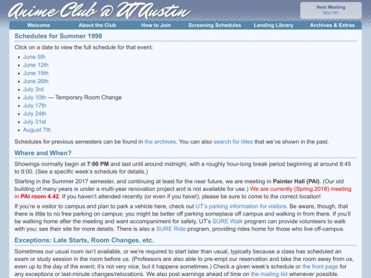 semester/1998/summer screenshot