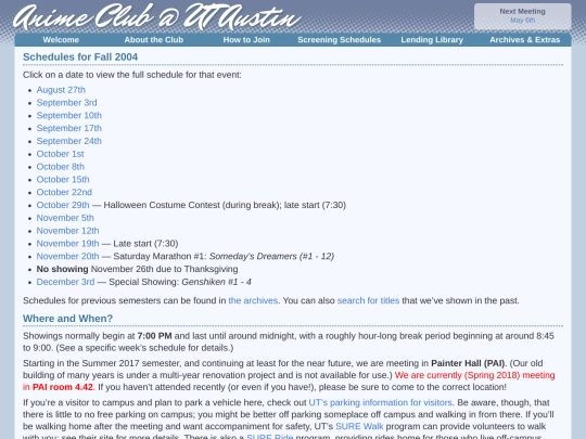 semester/2004/fall screenshot