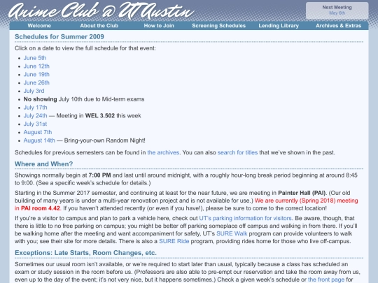 semester/2009/summer screenshot
