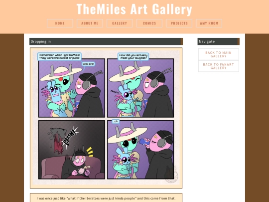 Artpages/droppingin screenshot
