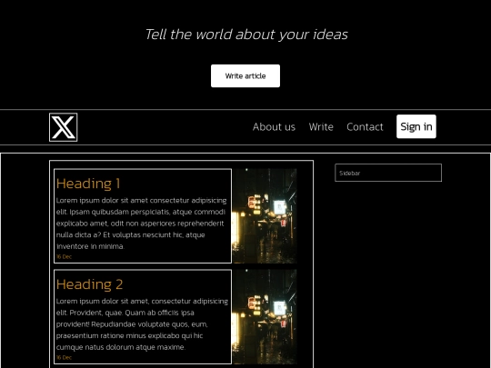 site screenshot